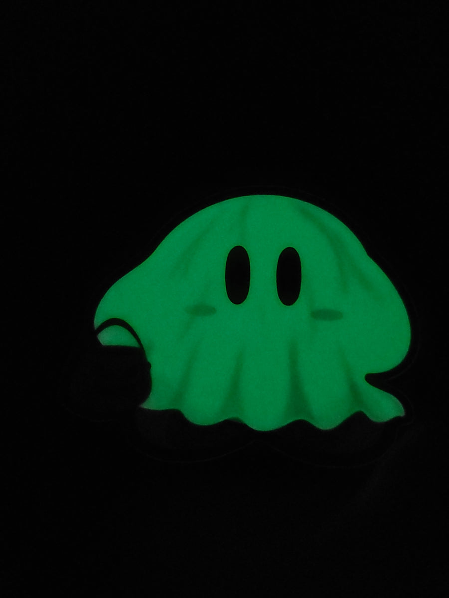 Glow In The Dark Ghost Kirby – MoonLight_Z.co